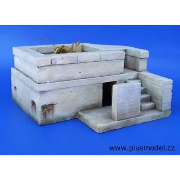 Plus model - Deutscher Flak Bunker Ww Ii