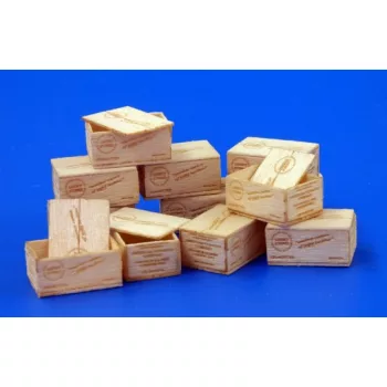 Plus Model - U.S.Wooden crates f.cigaretes WWII-TypeI