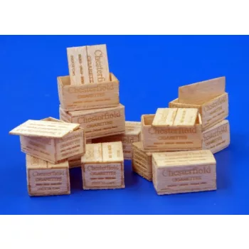 Plus Model - U.S.Wooden crates f.cigaretes WWII-typII
