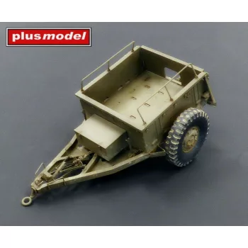 Plus model - US ammunition trailer M10