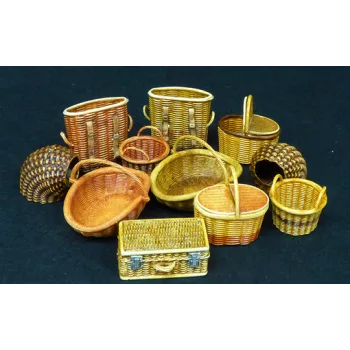 Plus model - Wicker baskets small