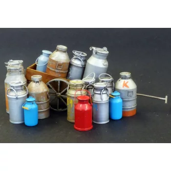Plus Model - Milk and cream cans