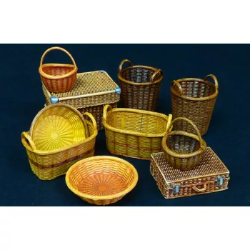 Plus model - Wicker baskets big