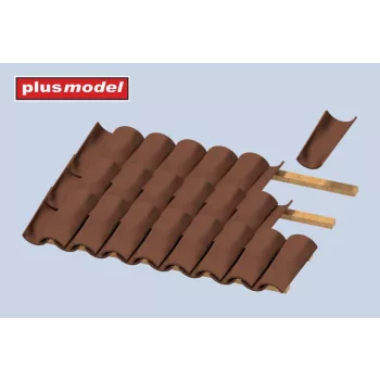 Plus model - 1/35 Roof tiles Italian type   140pcs