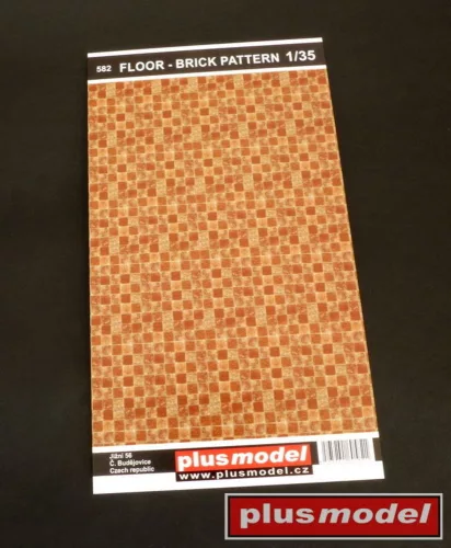 Plus model - Floor  brick pattern