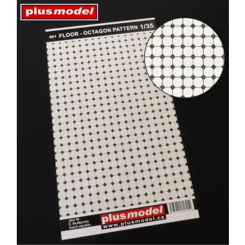 Plus model - 1/35 Floor – octagon pattern
