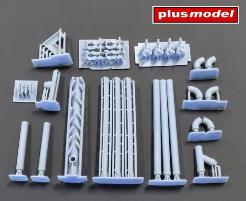 Plus model - 1/35 Roof gutters