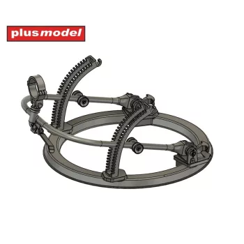 Plus model - 1/32 Turret for machine gun Lewis