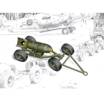 Plus model - Bomb trailer Mk 2