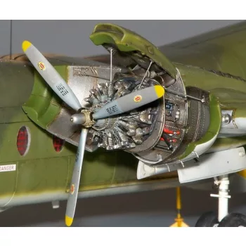 Plus model - 1/72 DHC Caribou engine set