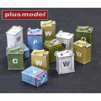 Plus model - British canisters POW