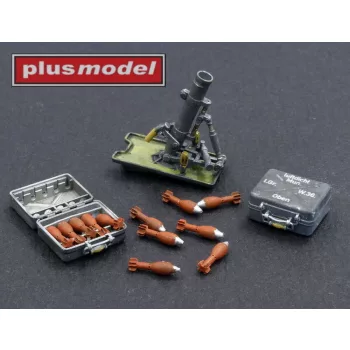 Plus model - German mortar leWfr 36