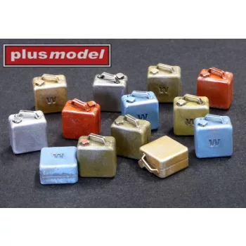 Plus model - British canisters mediterranean