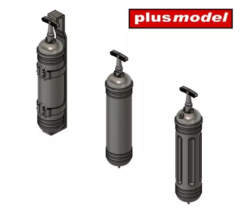 Plus model - 1/35 US fire extinguishers