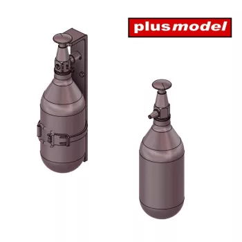 Plus model - 1/35 British fire extinguishers