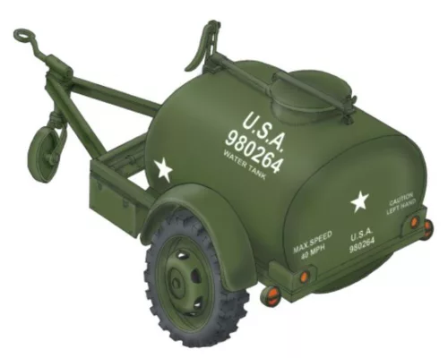 Planet Models - WWII US Water Tank Trailer Ben Hur