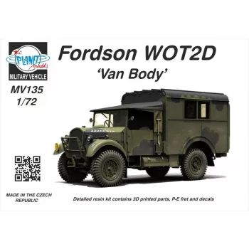 Planet Models - Fordson WOT2D ‘Van Body’ 1/72