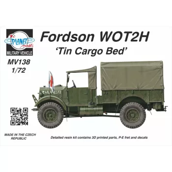 Planet Models - Fordson WOT2H (15CWT) ‘Tin Cargo Bed’