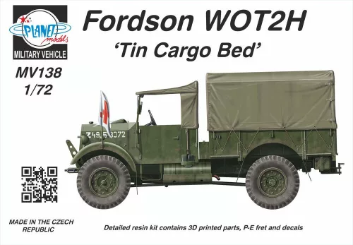 Planet Models - Fordson WOT2H (15CWT) ‘Tin Cargo Bed’