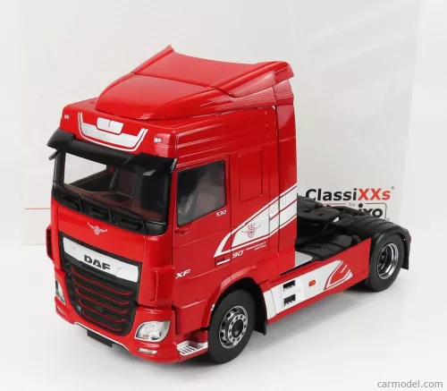 Premium Classixxs - Daf Xf Space Cab Tractor Truck 2-Assi 2018 Red White