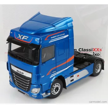   Premium Classixxs - Daf Xf Space Cab Tractor Truck 2-Assi 2018 Blue Met