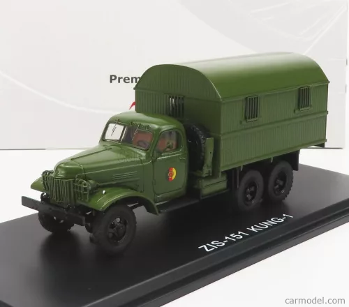 Premium Classixxs - Zil 151 Kung-1M Nva Truck 3-Assi 1951 Military Green