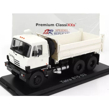   Premium Classixxs - TATRA 815 S3 TRUCK CASSONE RIBALTABILE 1983 WHITE BLACK