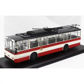   Premium Classixxs - SKODA 14TR AUTOBUS FILOBUS TRASPORTO PUBBLICO 1972 CREAM RED