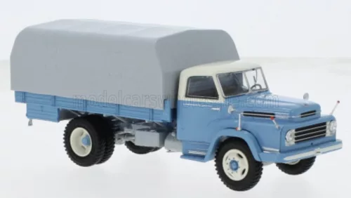 Premium Classixxs - CSEPEL D445 TRUCK TELONATO 2-ASSI 1963 LIGHT BLUE GREY