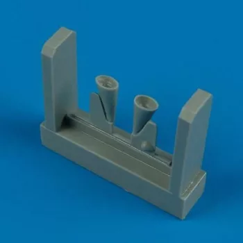 Quickboost - MC.200 Saetta exhaust for Italeri