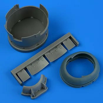   Quickboost - F6F-3 Hellcat early cowling and cooling flaps (closed) for Eduard