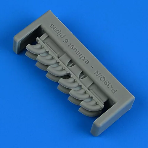 Quickboost - P-39Q/N Airacobra exhaust - 6 pipes for Arma Hobby