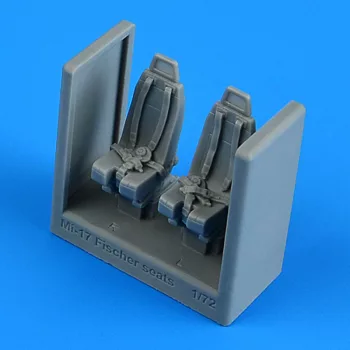   Quickboost - Mil Mi-17 seats with seatbelts (Fisher version) for Hobby Boss