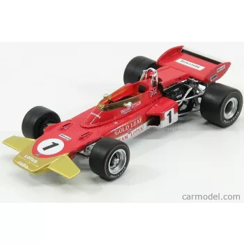   Quartzo - Lotus F1 72D Team Lotus N 1 French Gp 1971 E.Fittipaldi Red Gold