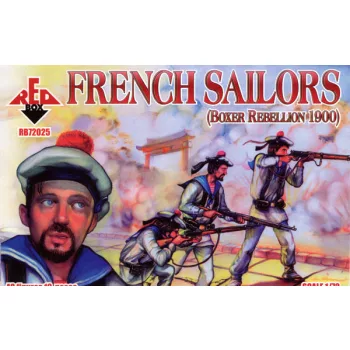 Red Box - French sailors, Boxer Rebellion 1900