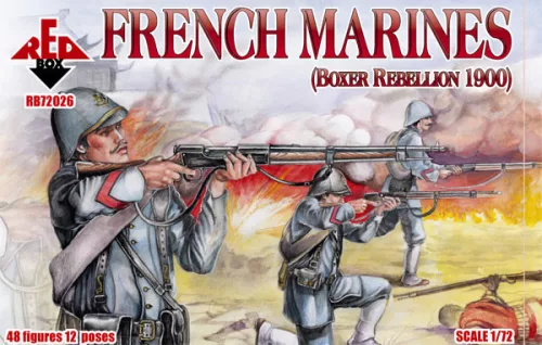Red Box - French marines, Boxer Rebellion 1900
