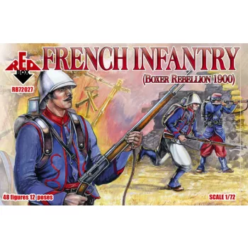 Red Box - French Infantry, Boxer Rebellion 1900