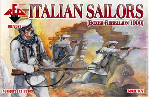Red Box - Italian sailors, Boxer Rebellion 1900