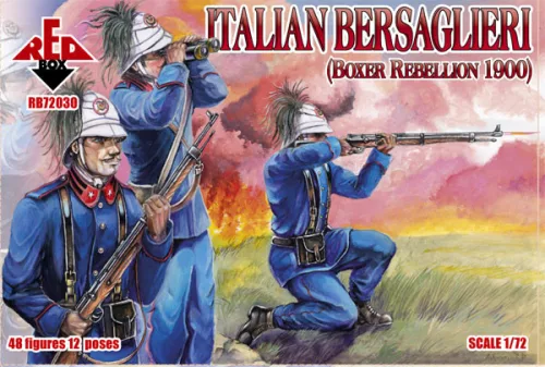 Red Box - Italian Bersaglieri, Boxer Rebellion
