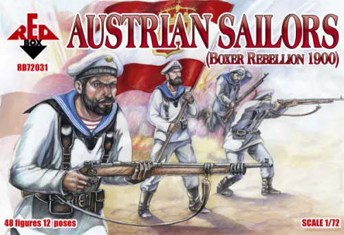 Red Box - Austrian sailors, Boxer Rebellion 1900