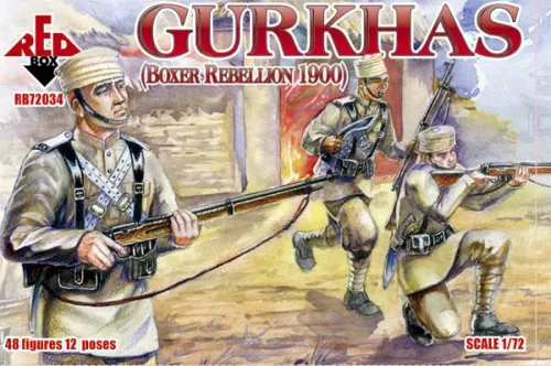 Red Box - Gurkhas, Boxer Rebellion 1900