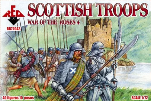 Red Box - Scottish troops, war ot the Roses 4