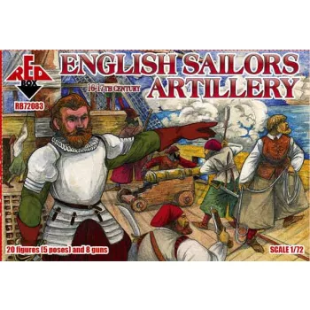 Red Box - English sailors artillery,16-17th centur