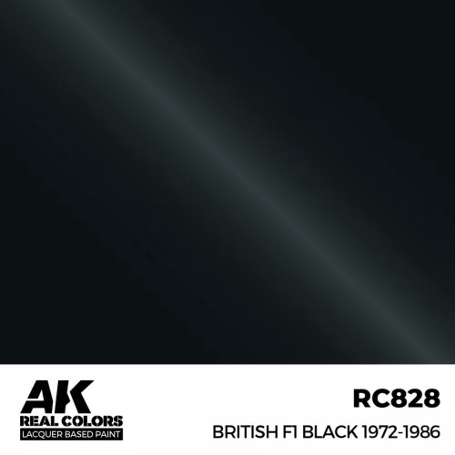 AK Interactive - British F1 Black 1972-1986 17 ml.