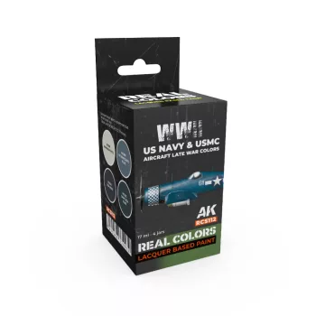   AK Interactive - Wwii Us Navy & Usmc Aircraft Late War Colors Set