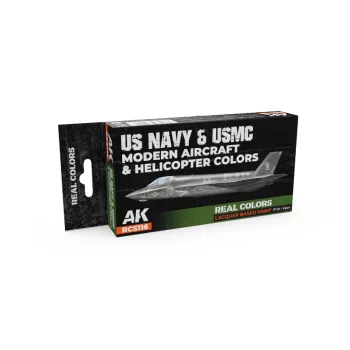   AK Interactive - Us Navy&Usmc Modern Aircraft&Helicopter Colors Set