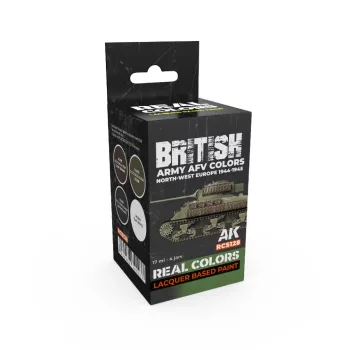  AK Interactive - British Army Afv Colors. North-West Europe 1944-1945 Set