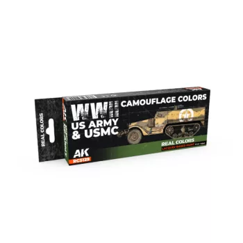   AK-Interactive - RCS129 WWII US Army & USMC Camouflage Colors