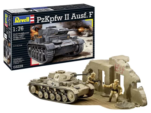 Revell - PzKpfw II Ausf. F 1:76 (3229)