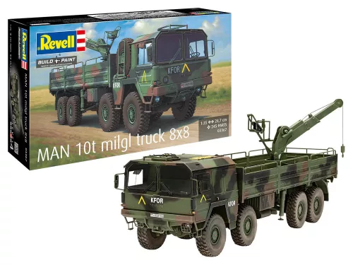 Revell - MAN 10t milgl truck 8x8